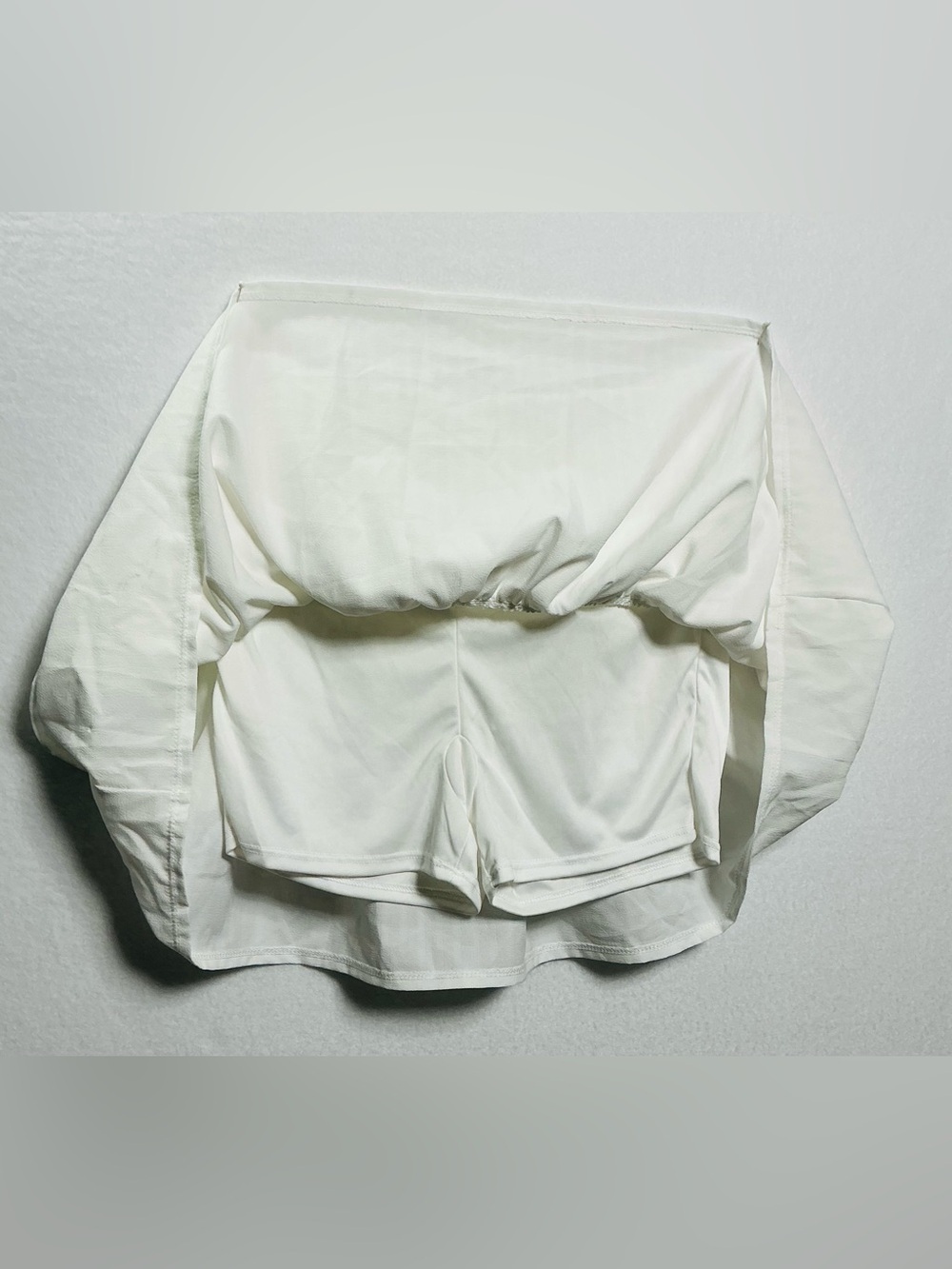 #The Prairie by Rachel Ashwell White Tiered Ruffle Mini Skirt - Size S - Picture 7 of 7